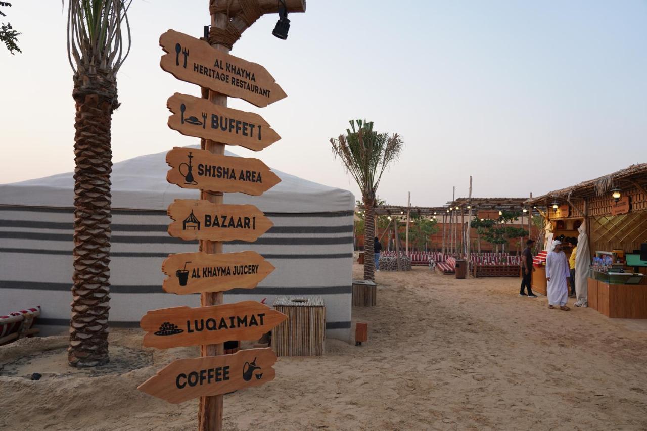 Отель Al Khayma Camp "Elite Glamping & Dining In Experience" Hunaywah Экстерьер фото